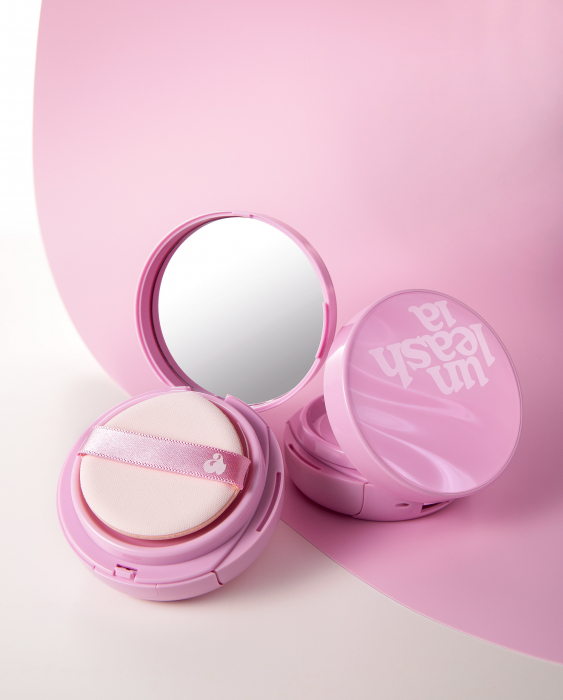 Unleashia Fond de ten Pink Cushion SPF50+ # 25N Molten 15g [2]