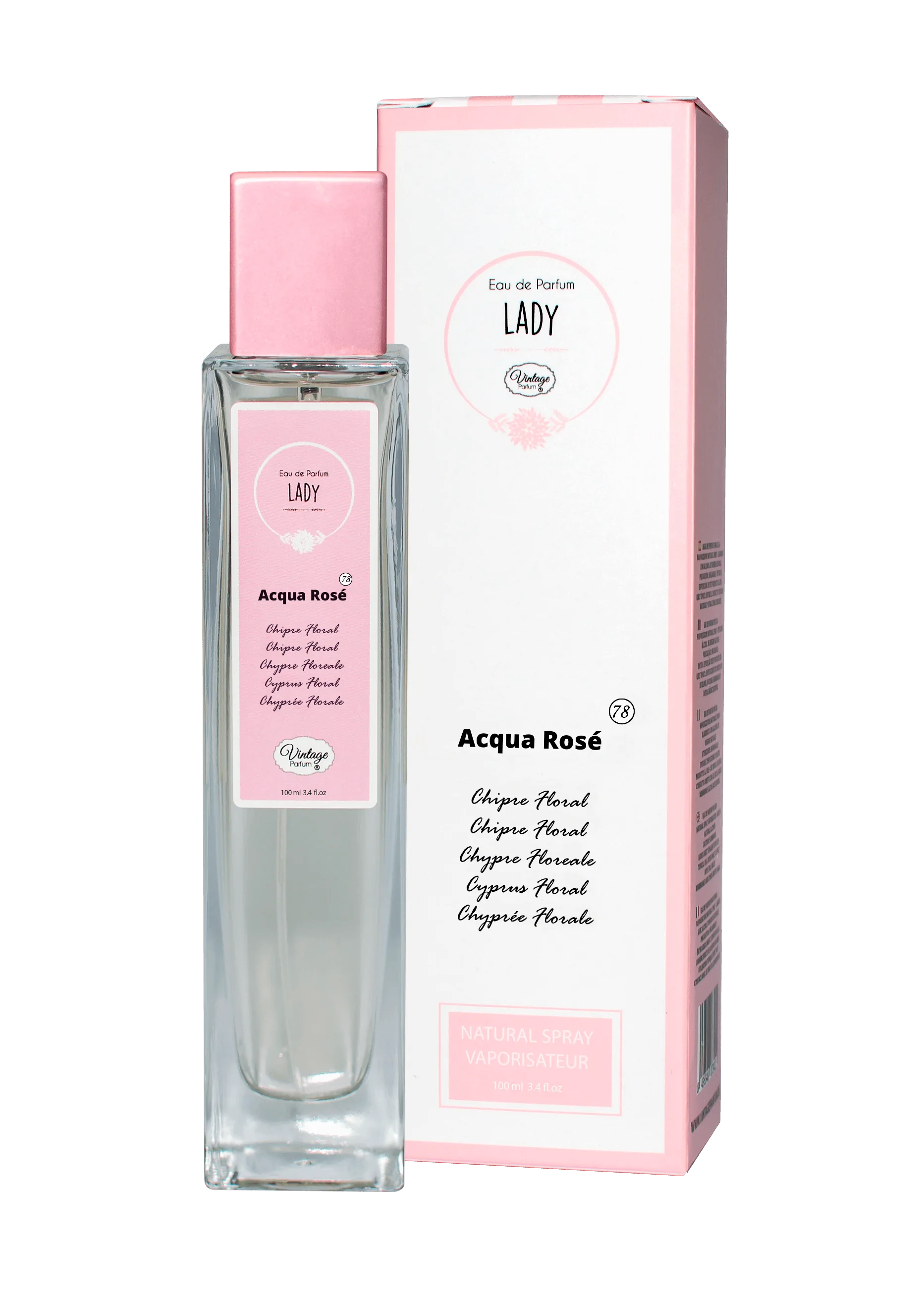 Vintage Apa de Parfum ACQUA ROSÉ 78 [1]