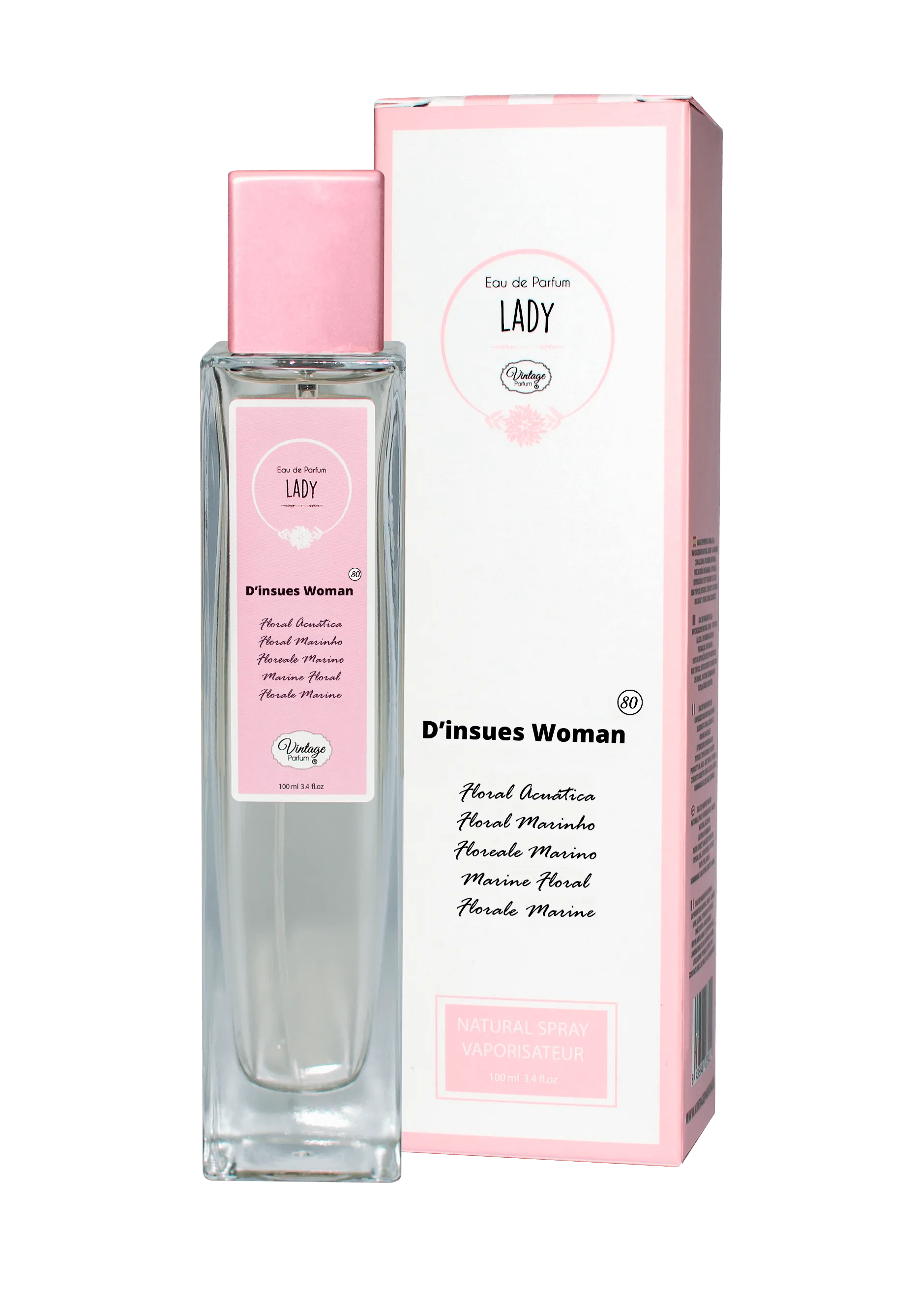 Vintage Apa de Parfum D´ INSUES WOMAN 80 [1]