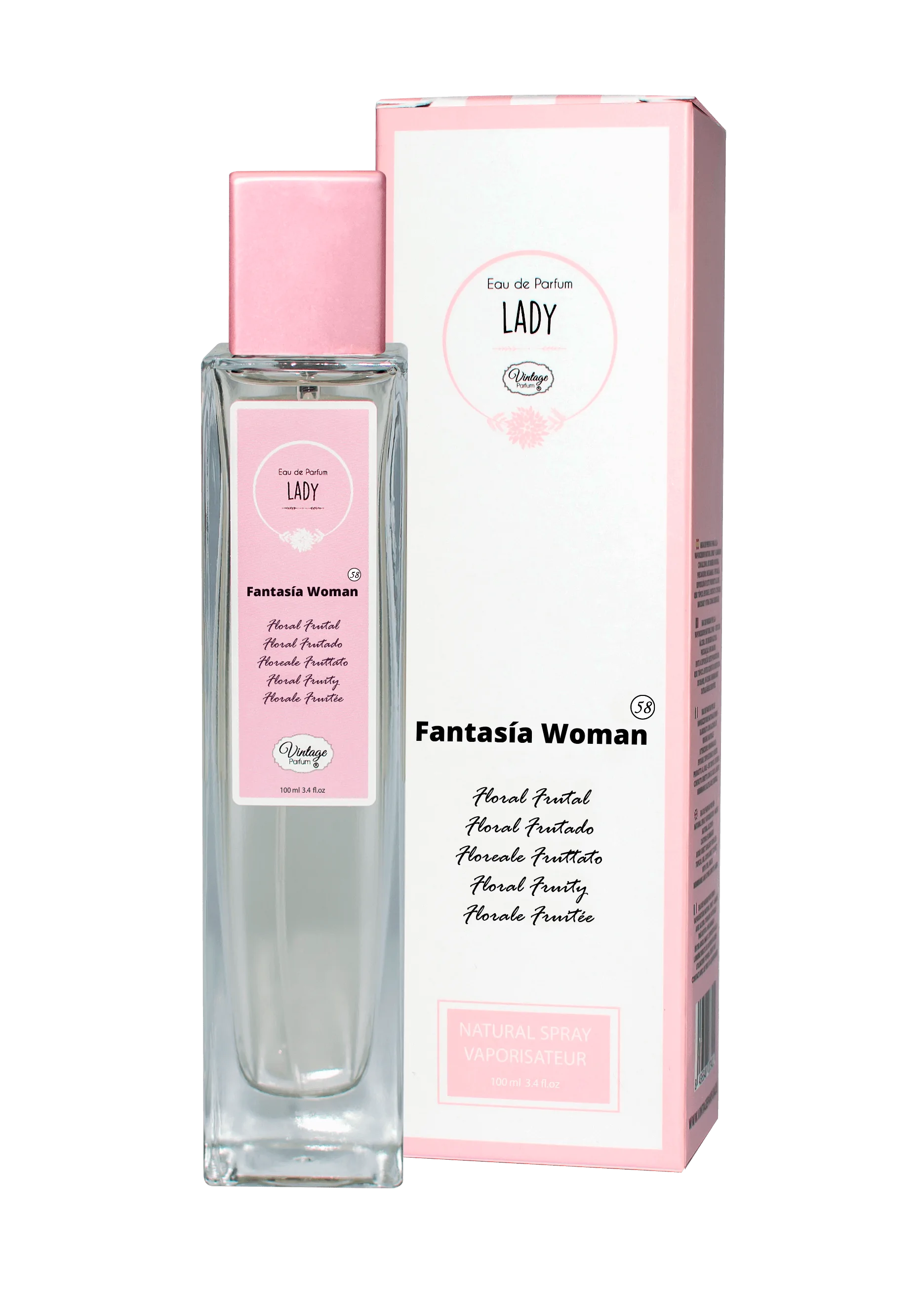 Vintage Apa de Parfum FANTASÍA WOMAN 58 [1]