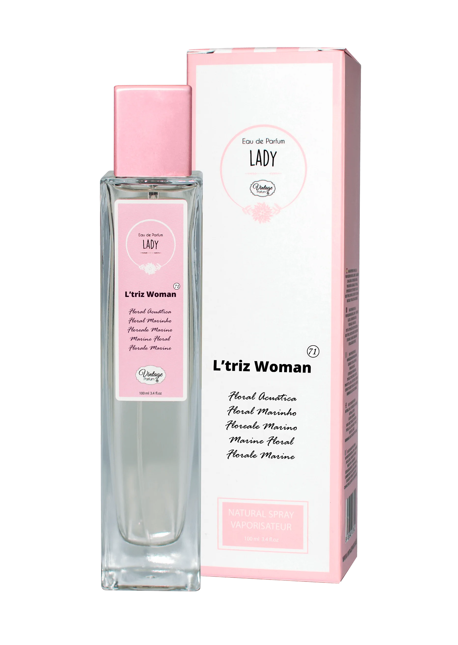Vintage Apa de Parfum L-TRIZ Floral Acvatic 71 [1]