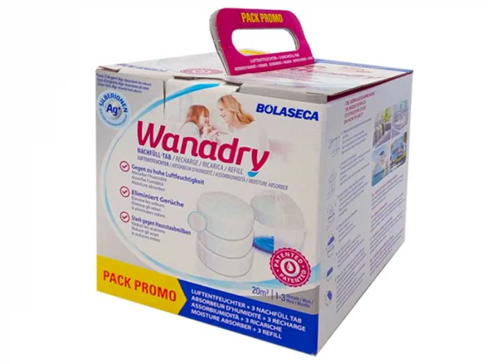 Absorbant umiditate Wanadry Bolaseca aparat cu 3 tablete [1]