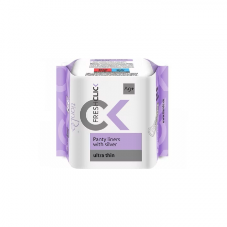 Igiena Intima - Absorbante cu ioni de argint, zilnice, ultra subtiri, TianDe, 20 buc