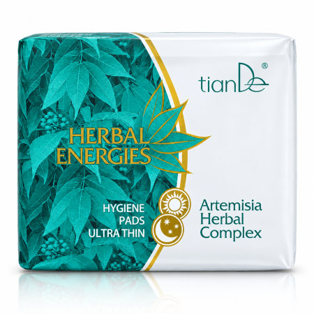 Ingrijire Personala - Absorbante menstruale ultra-subțiri TianDe Artemisia Herbal Complex, 8 bucăți