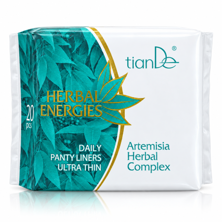 Ingrijire Personala - Absorbante zilnice ultra-subțiri TianDe Artemisia Herbal Complex, 20 bucăți
