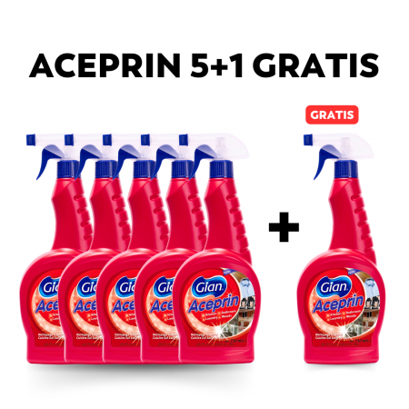 Pachete - Aceprin Detergent scos pete 5+1 GRATIS