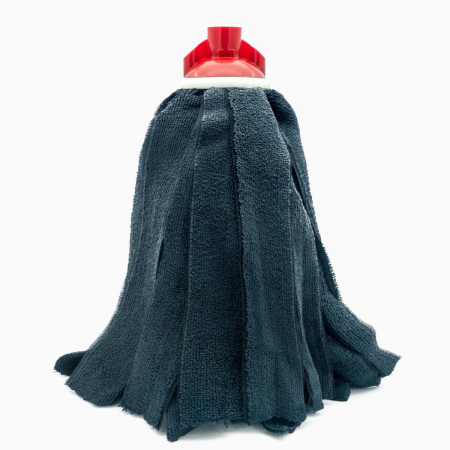 Galeti mopuri - Alisan Rezerva Mop Microfibra 200g Negru LINDOLINA