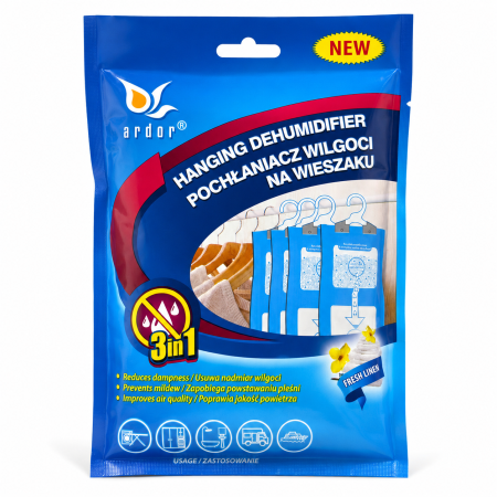 Dezinfectante - Ardor Absorbant Umiditate pe Umeraș 3în1 Fresh Linen 250 ml 220 g