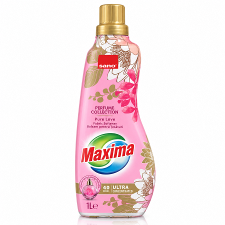 Rufe - Balsam de rufe ultra concentrat Sano Maxima Pure Love Perfume Collection, 40 de spălări, 1 L