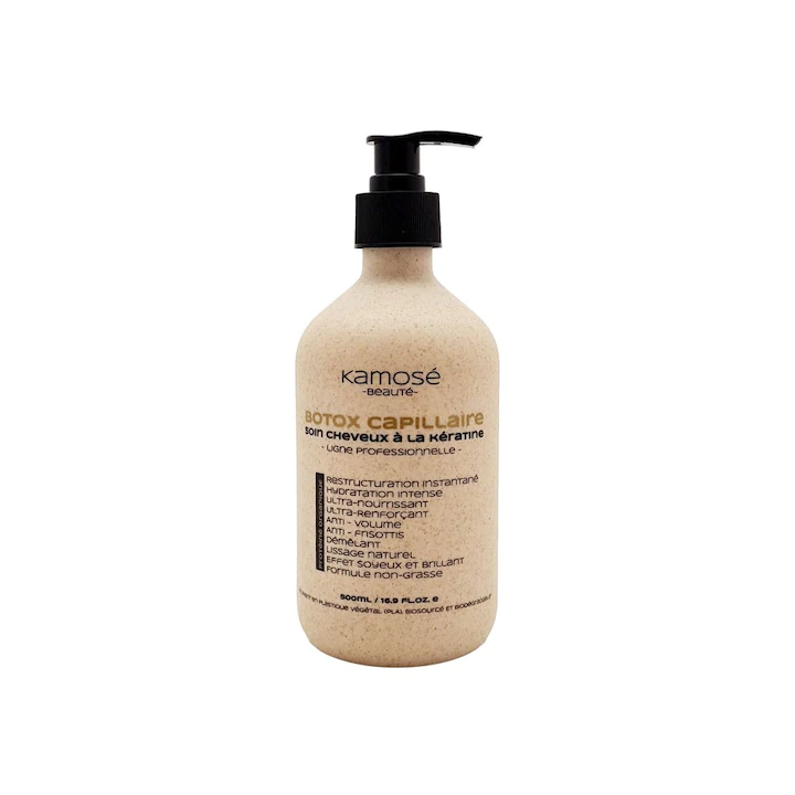 Ingrijire Par - Botox Capilar Kamose Tratament Avansat cu Fitocheratina si Acid Hialuronic 500ml