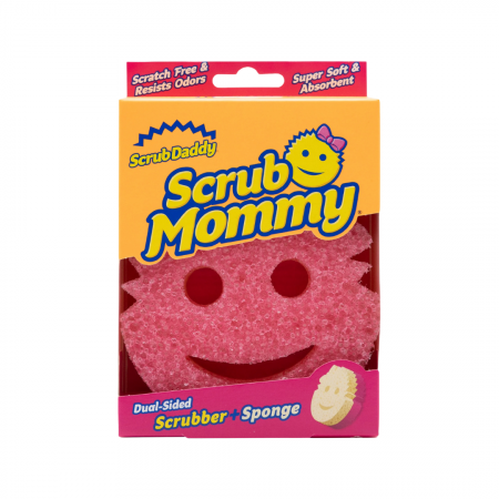 Bureti vase lavete - Burete vase Mommy Pink 1 bucata- SCRUB DADDY