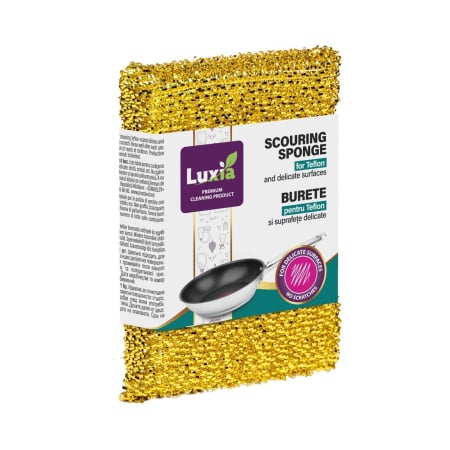 Bucatarie - Bureti de vase Teflon Suprafete Delicate Luxia