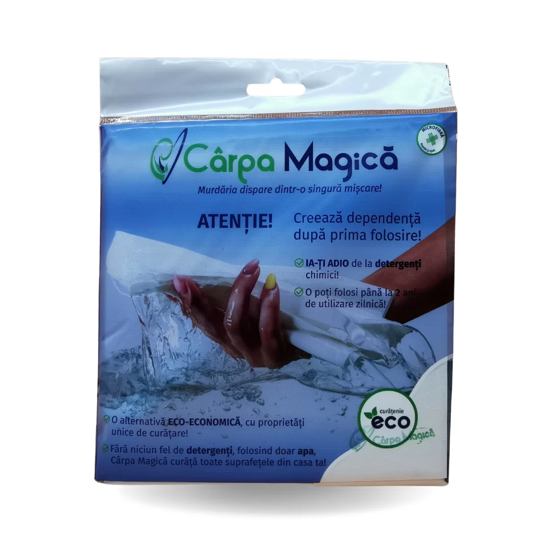Bureti vase lavete - Carpa magica, microfibra