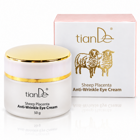 Ingrijire Personala - Crema Antirid pentru Conturul Ochilor cu Placenta de Oaie TianDe 50 g