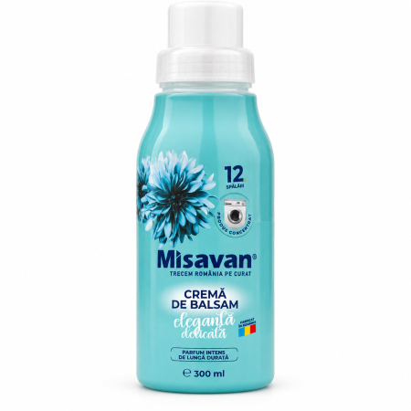 Rufe - Cremă de balsam Misavan Elegantă Delicată 300 ml – balsam concentrat pentru rufe parfumate