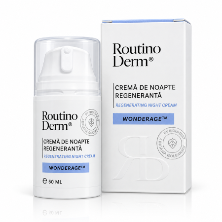 Ingrijire Personala - Cremă de noapte regenerantă Routino Derm Wonderage 50 ml cu cutie
