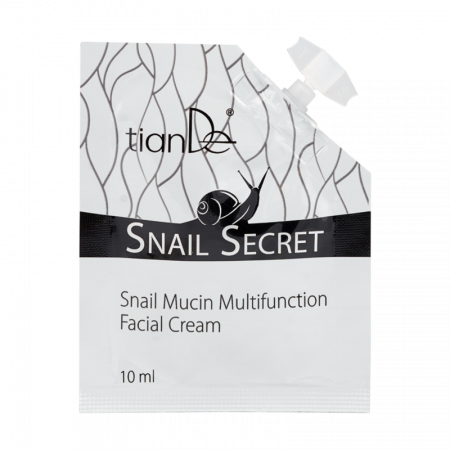 Îngrijire Ten - Cremă multifuncțională pentru față cu mucilagiu de melc, un plic – 10 ml