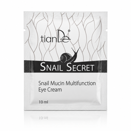 Ingrijire Personala - Crema Multifunctionala pentru Ochi cu Mucina de Melc TianDe Plic 10 ml