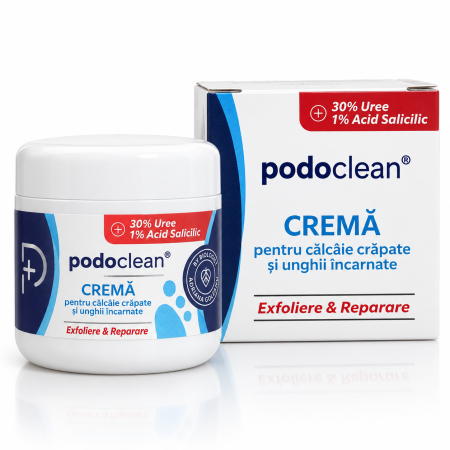 Ingrijire Personala - Cremă pentru călcâie crăpate și unghii încarnate Podoclean 50 ml