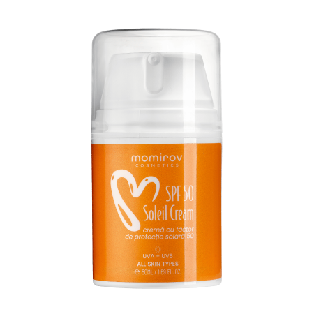 Cremă Soleil cu factor de protecție solară SPF 50, 50 ml
