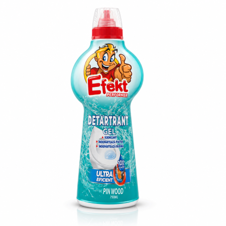 Baie - Detartrant Gel Igienizant WC Efekt Performer Pin Wood 750 ml