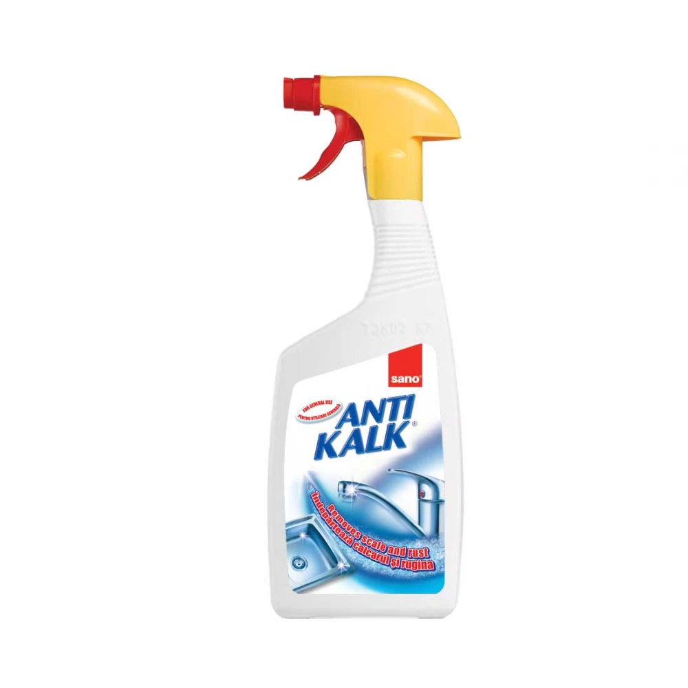 Anticalcar - Detergent Antikalk piatră și rugină cu pulverizator Sano 500 ml