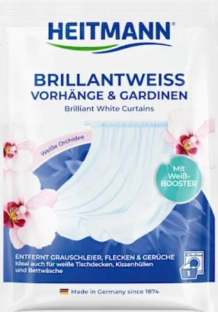 Rufe - Detergent de rufe pentru perdele și draperii alb strălucitor 50 g
