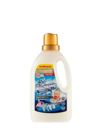 Rufe - Detergent gel Der Waschkönig Sensitive 54 spalari 1.62l