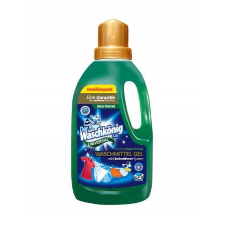 Rufe - Detergent gel Der Waschkönig Universal 54 spalari 1.62l