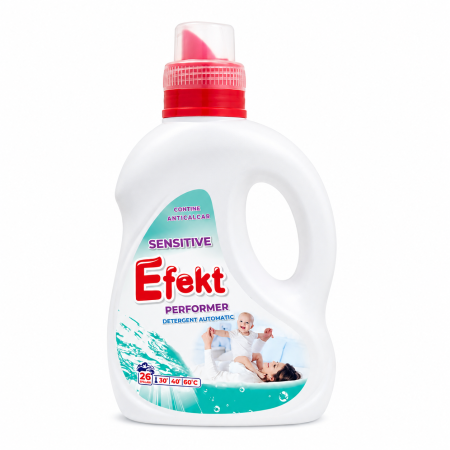 Detergent rufe - Detergent Gel pentru Rufe Sensitive Efekt Performer 910 ml