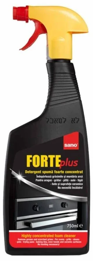 Solutii Multisuprafete - Detergent îndepărtare grăsime și arsuri Sano Forte Plus 750 ml