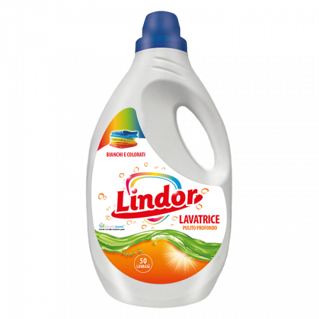 Detergent Lichid pentru temperaturi scazute Lindor Albe si Colorate 3L