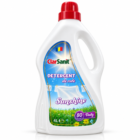 Rufe - Detergent Lichid Rufe ClarSanit Daily Sunshine 4L 80 Spalari