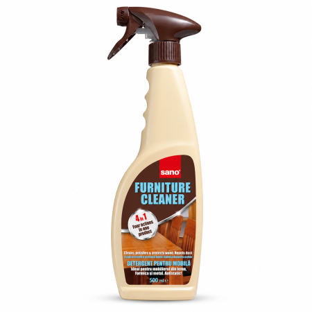 Igiena casei - Detergent mobilă Sano Furniture 4 in 1 Antistatic 500 ml