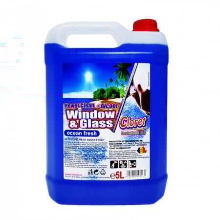 Solutii geamuri - Detergent pentru geam Ocean Fresh Cloret 5 L