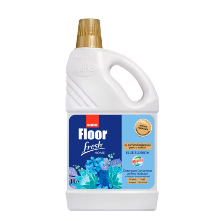 Solutii parchet pardoseli - Detergent pentru pardoseala Sano Floor Blue Blossom 1L