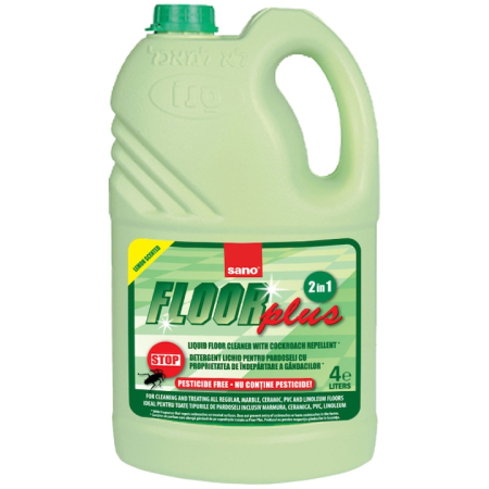 Igiena casei - Detergent pardoseli anti insecte Floor Plus Sano 4 L