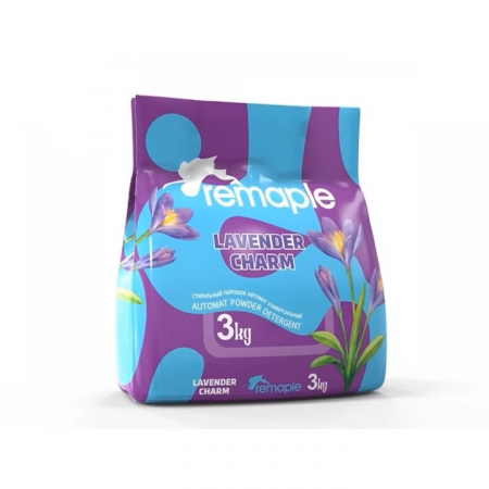 Detergent rufe - Detergent praf rufe universal LAVENDER CHARM REMAPLE  3kg