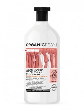Detergent rufe - Detergent rufe ecologic Organic Mango si Papaya, 1L - Organic People