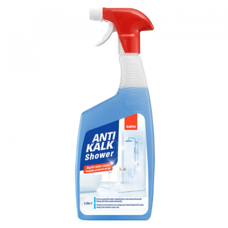 Curatat suprafete baie - Detergent Sano Antikalk pentru Cabina de Dus 1L
