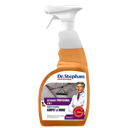 Igiena casei - Detergent tapiterii si covoare Dr. Stephan Carpet&More 750ml
