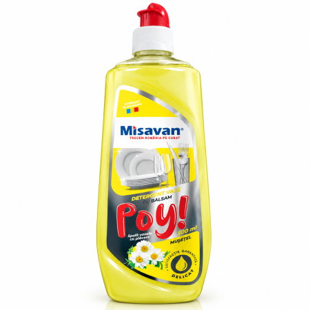 Bucatarie - Detergent Vase cu Balsam si Musetel POY Misavan 500 ml