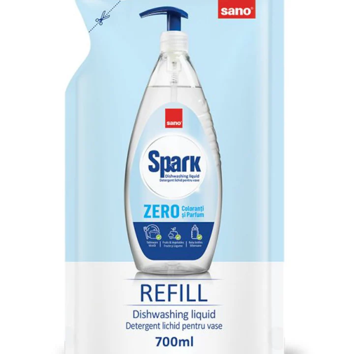 Detergent vase - Detergent Vase Sano Spark Zero Rezerva 700 ml