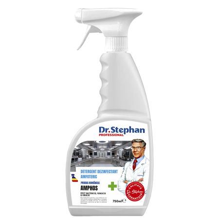 Igiena casei - Dezinfectant amfoteric pentru suprafete Amphos Dr. Stephan 750 ml