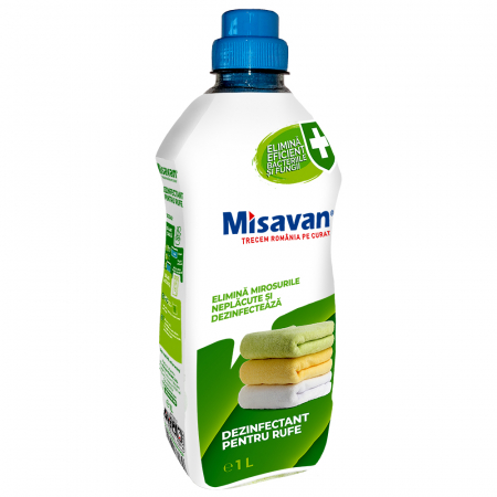 Detergent vase - Dezinfectant pentru tesaturi Misavan 1l