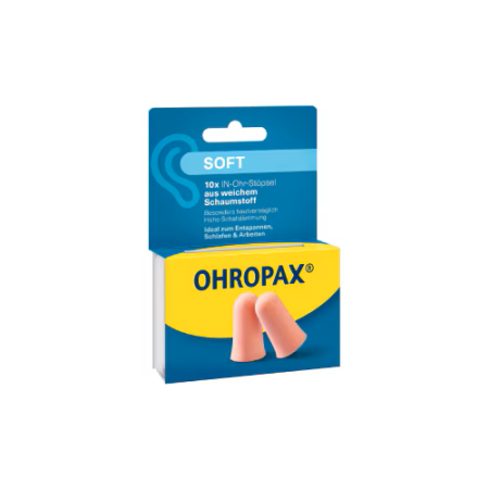 Ingrijire Urechi - Dopuri de urechi OHROPAX SOFT, 10 bucati