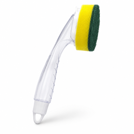 Detergent vase - Dozator cu Pompă și Burete pentru Detergent Vase Smart Clean
