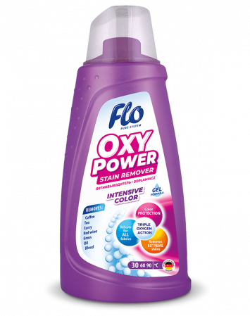 Solutii scos pete - Flo Oxy Power solutie scos pete rufe colorate