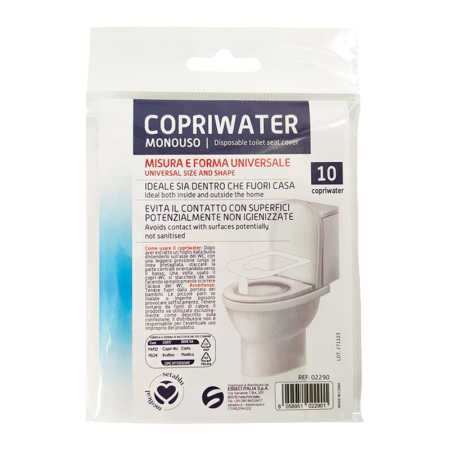 Baie - Folie Protectie Capac WC Unica Folosinta Setahome 10 buc