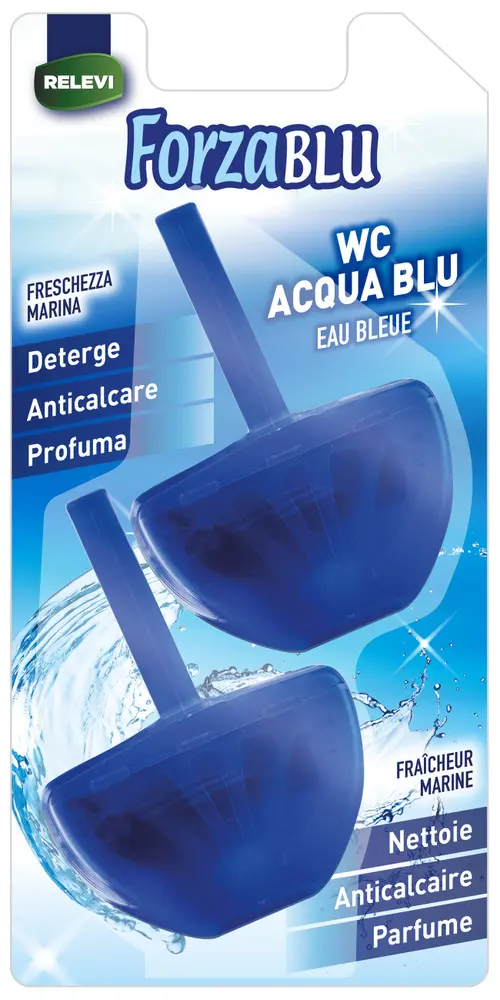 Baie - Forza Blue Odorizant WC, 2×40 grame